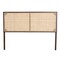 Bali & Pari Aurelia Modern Bohemian Natural Rattan Queen Size Headboard 236-13328-ZORO - alternate 5